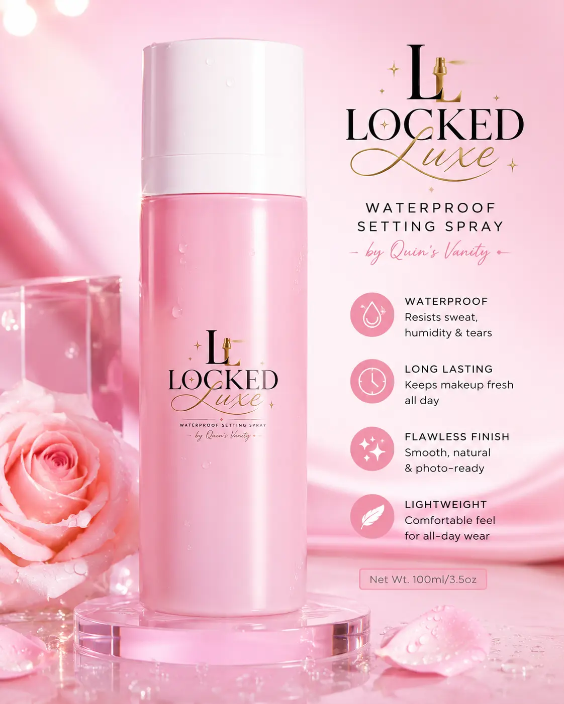 Locked Luxe Waterproof Setting Spray ✨