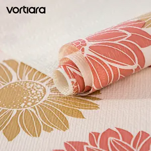 Vortiara 18x96 Inch Non-Slip Shelf Liner for Kitchen Cabinets - Easy-to-Clean and Maintain Drawer and Cupboard Protectors