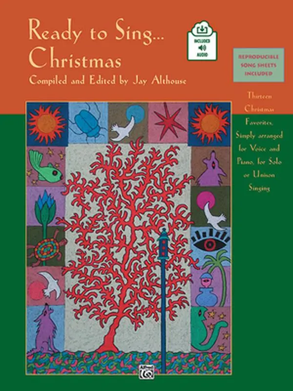 USED-Ready to Sing . . . Christmas: Thirteen Christmas Favorites, Simply Arranged for Voice and Piano, for Solo or Unison Singing, Book & Online Audio (Paperback)