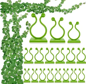 110Pcs Wall Plant Clips for Climbing Plants - Plant Vine Wall Clips Plant Climbing Wall Clips for Plant Vines Plant Hooks