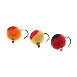 10 Fish Egg Fly Bait for Trout and Salmon Fly Fishing