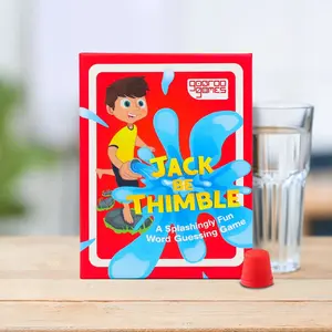 Jack Be Thimble - Family Friendly Party Game! A Splashingly Fun Word Guessing Card Game