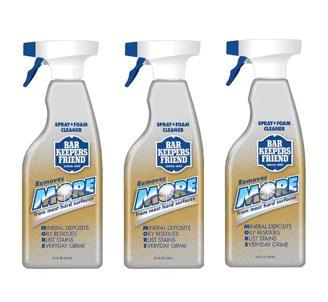 WL01 Bar Keepers Friend 25.4 oz. All-Purpose Cleaner More Spray and Foam (3-Pack) Household