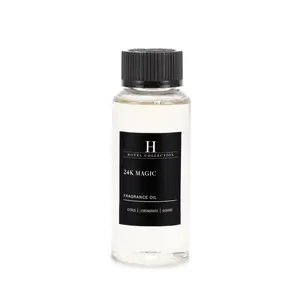 Hotel Collection 24K Magic Fragrance Oil - 120ml Luxury Scent - Citrus, Lemongrass, & Jasmine
