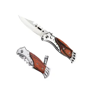 Multifunctional Stainless Steel Pocket Folding Knife,Security Lock,Men's Gift,Suitable for Camping,Hunting,Outdoor Survival,Emergency Situations and EDC Tactical Tools.