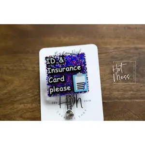 Hospital Admin Badge Reel, Registrar Badge Reel, Funny Badge Reel, Retractable Badge Reel, Interchangeable, administrator Stocking Stuffer