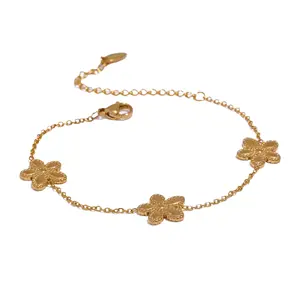 STATEMENT GOLD - Golden Blossom Bracelet