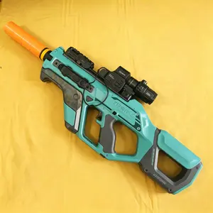 Orange Safety Tube Hurricane Launcher - Safe Design Outdoor Blaster Toy for Ages 14+