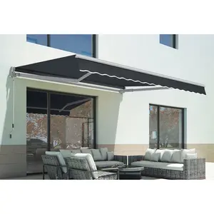 MCombo Motorized Retractable Awnings, Sunshade Canopy, 4693 MCombo Motorized Retractable Awnings, Sunshade Canopy, 4693
