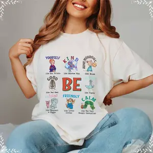 Childrens Character Affirmations Teacher Appreciation Tshirt