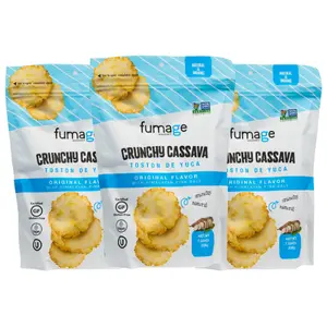 Fumage Crunchy Cassava CHIPS- Original Flavor - 200 gr (ORGANIC)