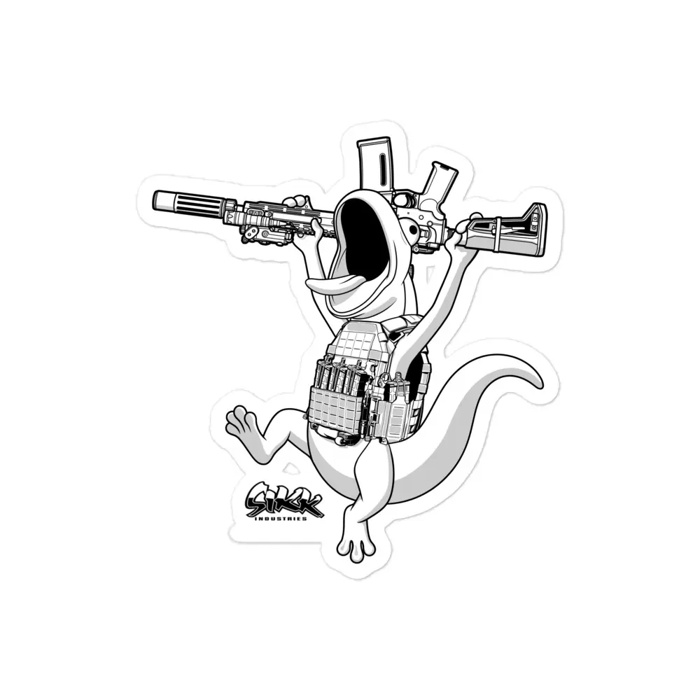 TacticaLizard Bubble-free stickers