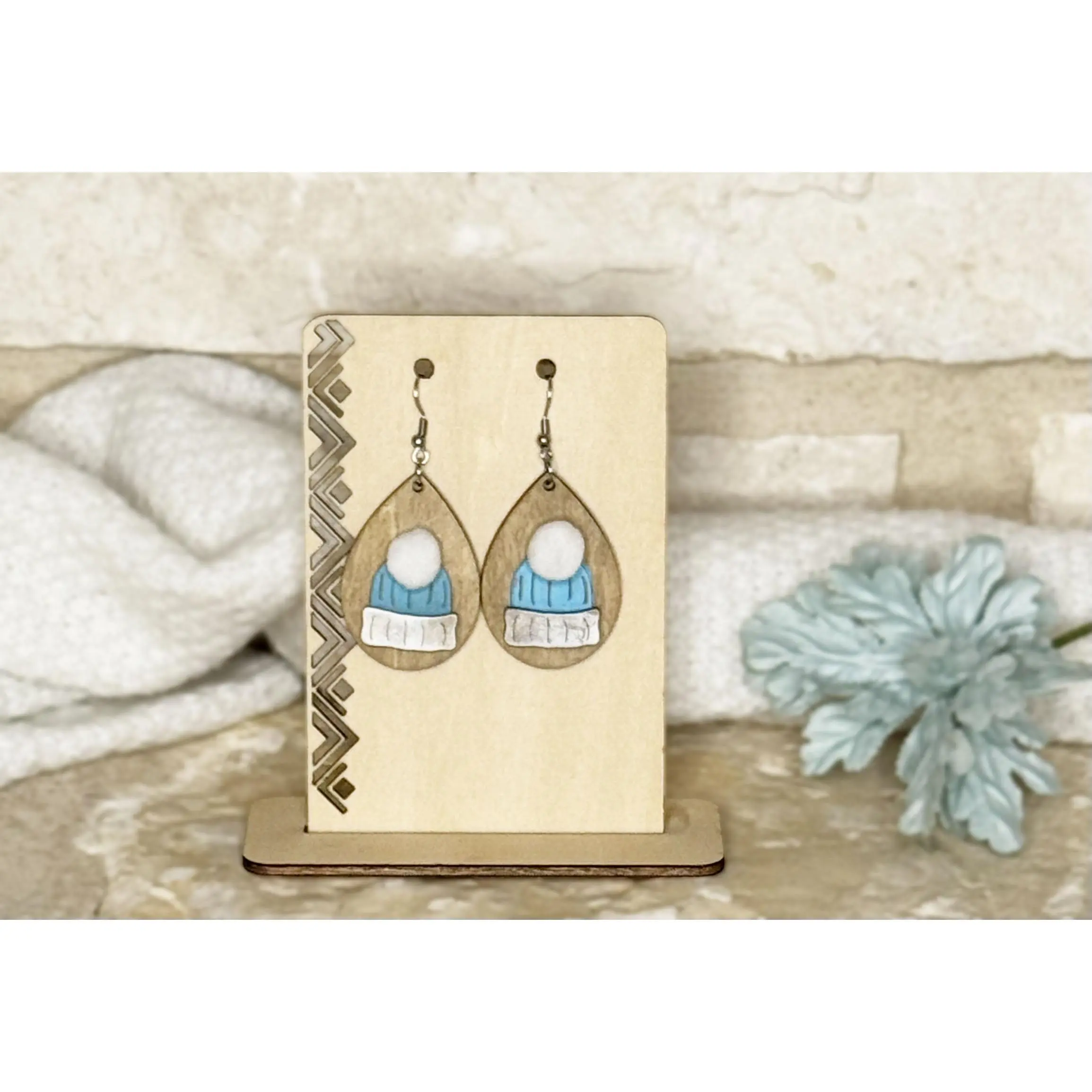 Snow Cap Earrings
