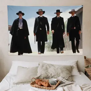 Tombstone 1993 movie poster canvas tapestry art wall covering and wall art painting print modern home bedroom decor