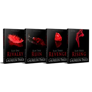 Slay the Complete 4 Book Series by Laurelin Paige, Red or Original Editions with Swag Hardcover Omnibus Hardcover Box Set