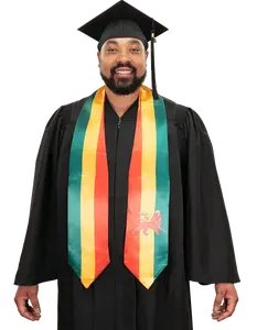 Ethiopia Graduation Stole -  Ethiopia Flag Sash