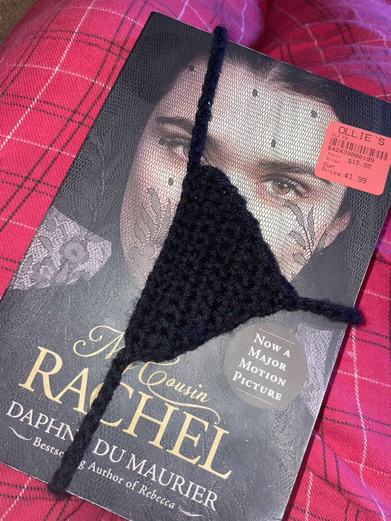 Little Black G-String Bookmarks - Perfect Christmas Party Gift