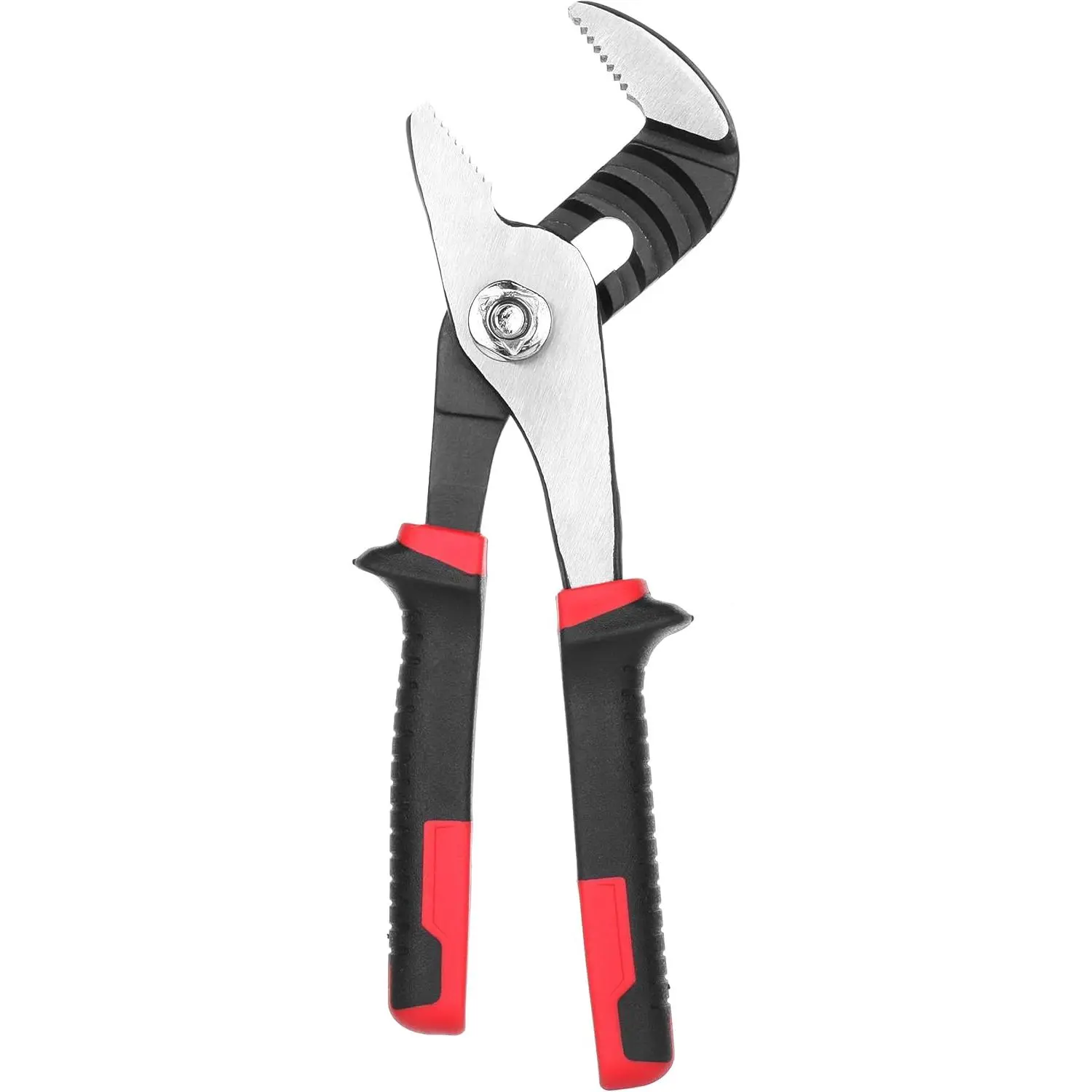 6.5-Inch Nickel-Plated Tongue-and-Groove Slip Joint Pliers for Plumbers, DIY Homeowners - High Hardness, Ergonomic Non-Slip Handle, Corrosion Resistant, Strong Gripping, Loosening, Pulling Capabilities