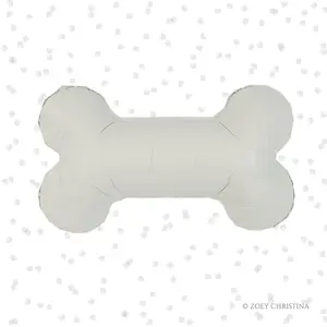 Dog Bone Foil Balloon – Pet Birthday & Puppy Pawty Decor