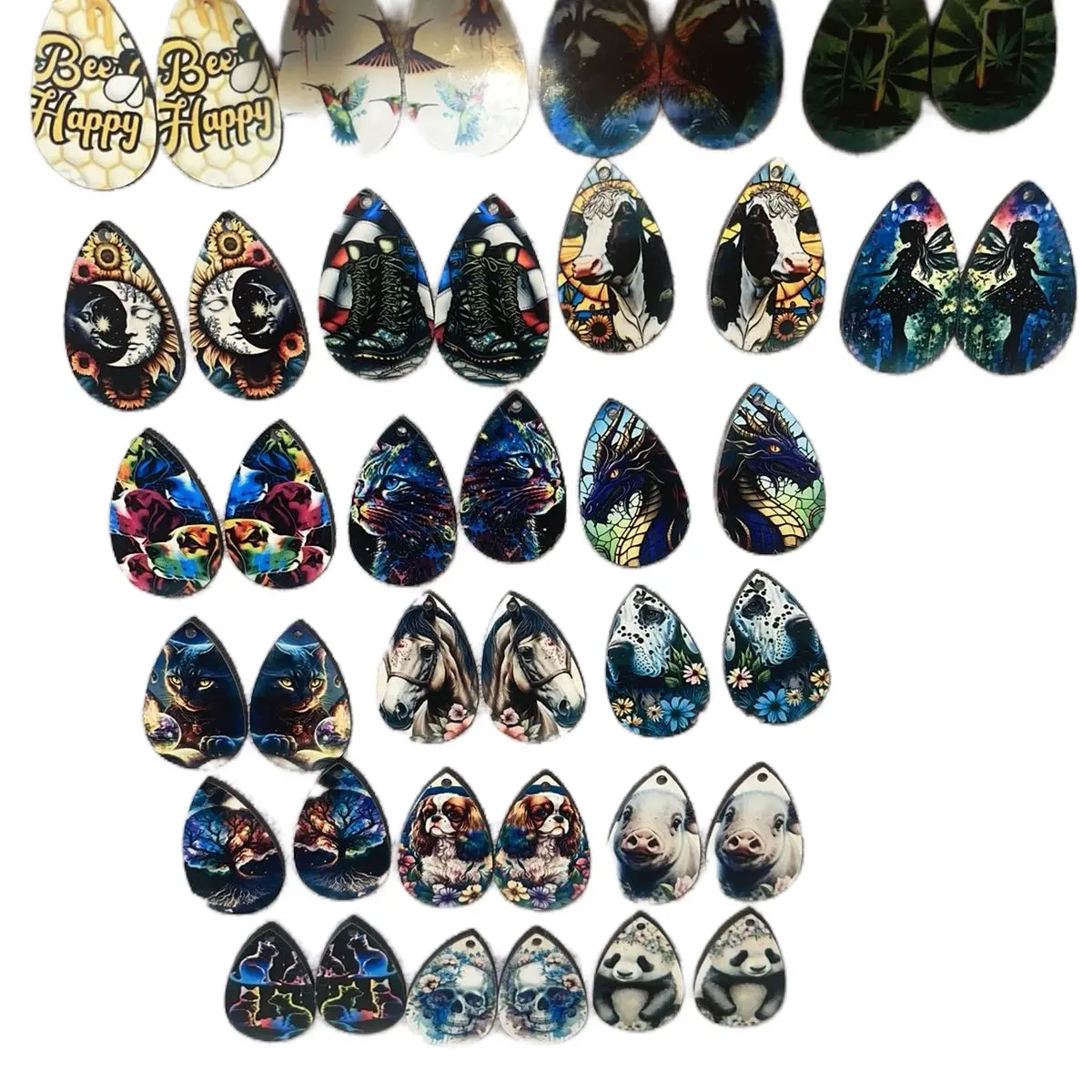 Sublimated Earrings from Live