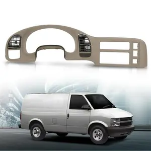 Fit For 95-05 Chevy Astro GMC Sarfari Dash Radio Cluster Trim Bezel Vent Panel