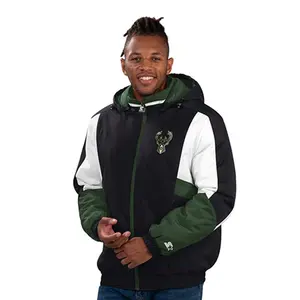 Starter Winter Full Back Milwaukee Bucks Jacket Starter Winter Full Back Milwaukee Bucks Jacket