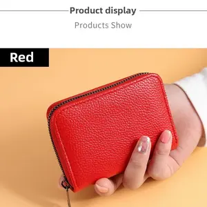 Revolutionary Zip-Around Wallet with RFID Blocking Technology - Ultra-Thin Leather Design Provides Complete Security for Your Cards and IDs During Daily Activities