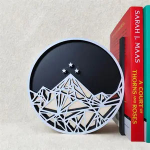 Mountain Bookend - 3D Printed Book Stand - Fantasy Book Decor - Literary Gift