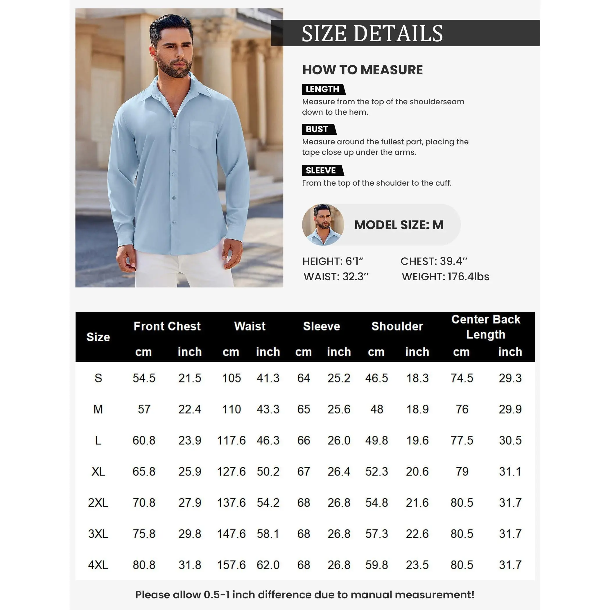 COOFANDY Mens Long Sleeve Button Down Shirts Untucked Shirts for Men Casual Dress Shirts Beach Wedding Shirts, Army Green, Large - TikTok Shop COOFANDY Mens Long Sleeve Button Down Shirts Untucked Shirts for Men Casual Dress Shirts Beach Wedding Shirts, Army Green, Large - TikTok Shop