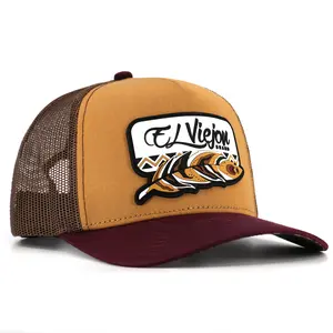 Nativo Maroon/Camel/Brown AVC hat