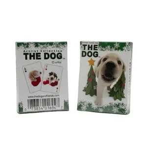 Hoyle Mini Holiday Playing Cards – Dog Edition