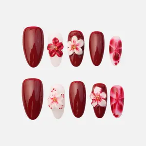 Flamenco- Reusable Handmade Nails