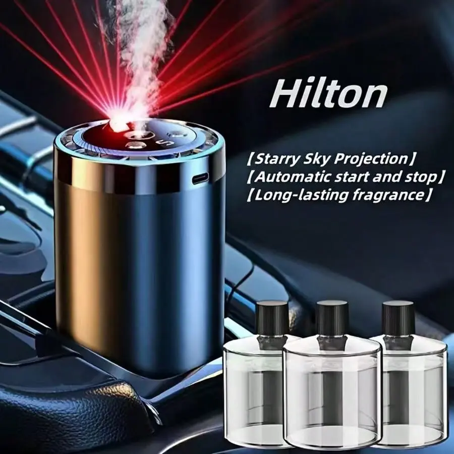 1 Aroma Diffuser + 3 Bottles Of