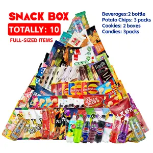 Asian Snack 10 Full-size Box with 10 Items Including Casual Snacks Drama Asian Snack 10 Full-size Box with 10 Items Including Casual Snacks Drama