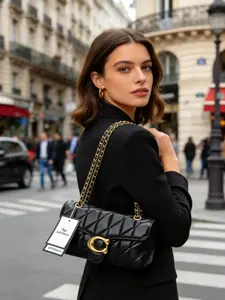 High-End Luxury Women's Bag, Rhombus Chain Fashion Fajita Underarm Bag, Versatile Classic Retro Single Shoulder Crossbody Bag