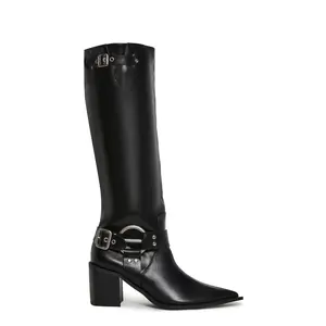 West End Buckle Boots - Black