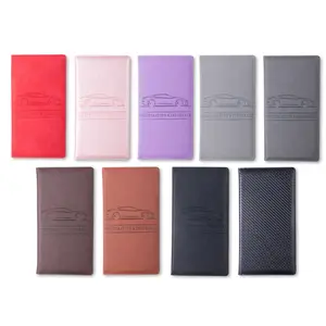 Car Registration & Insurance Card HolderMagnetic Closure Vehicle Organizer, CarEssential Document Wallet, forPokemon Cards Holder, Compact CarAccessories Passport Cover