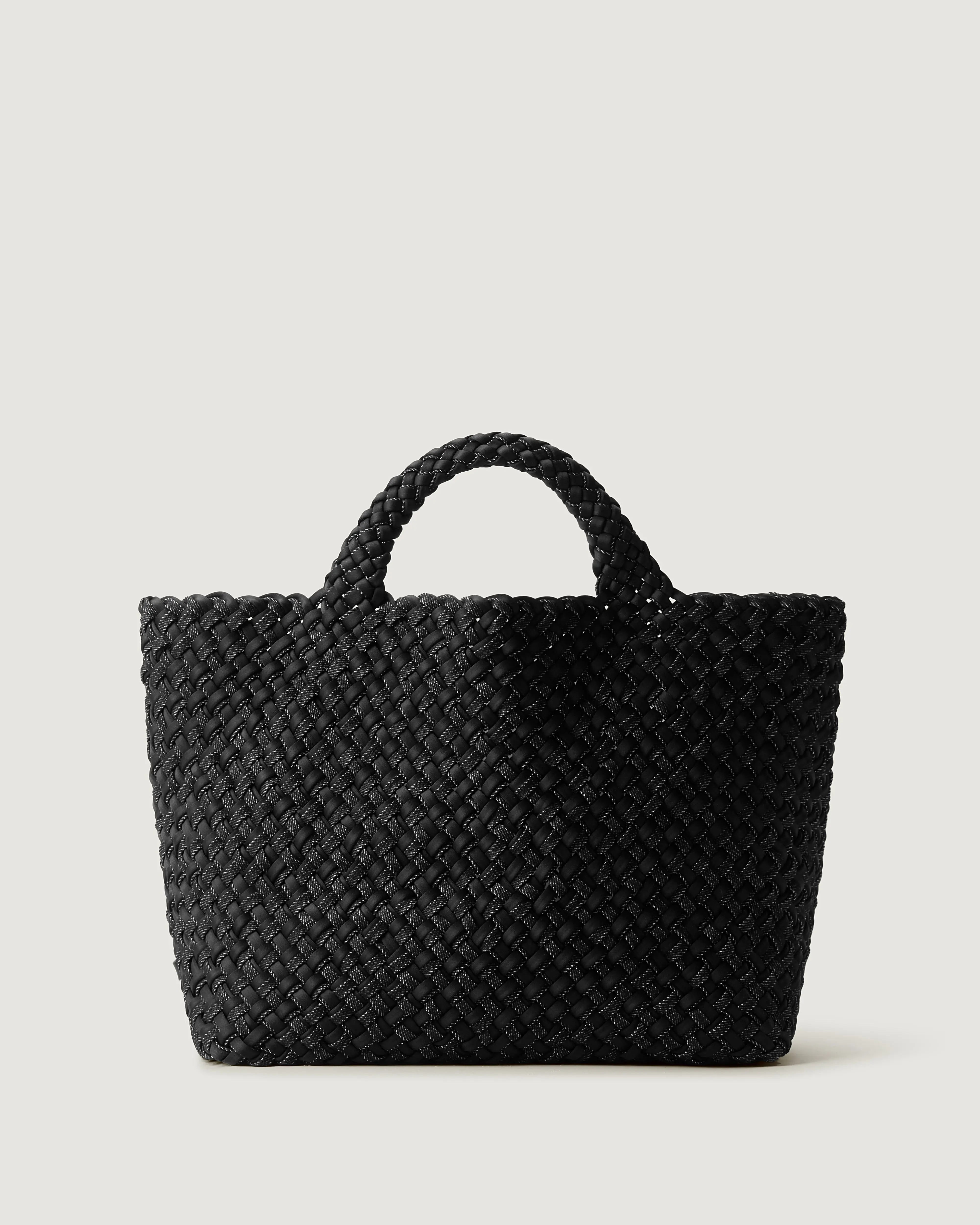 St. Barths Medium Tote Double Weave | Jet