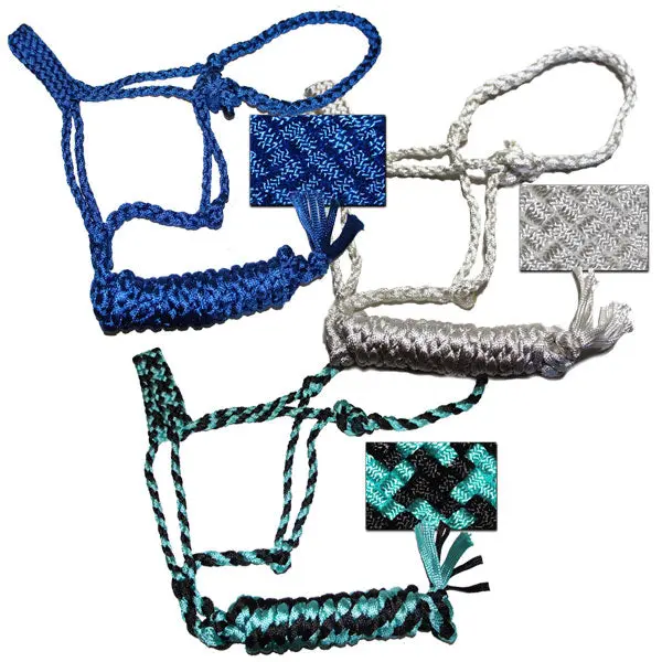 Mule Tape Halter with 10' Detachable Lead - Cob / Pony