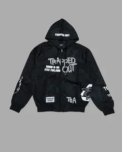 Windbreaker Jackets - Black