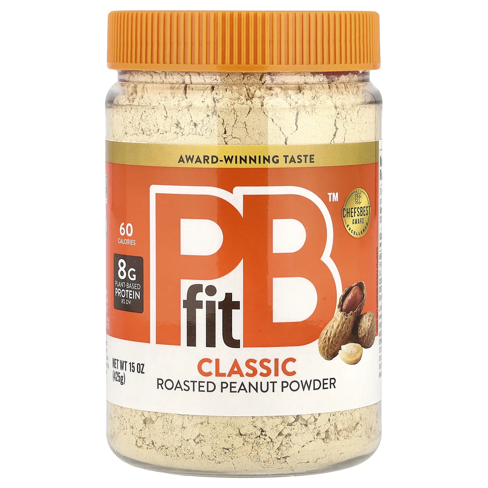PBfit Roasted Peanut Powder, Classic , 15 oz (425 g)