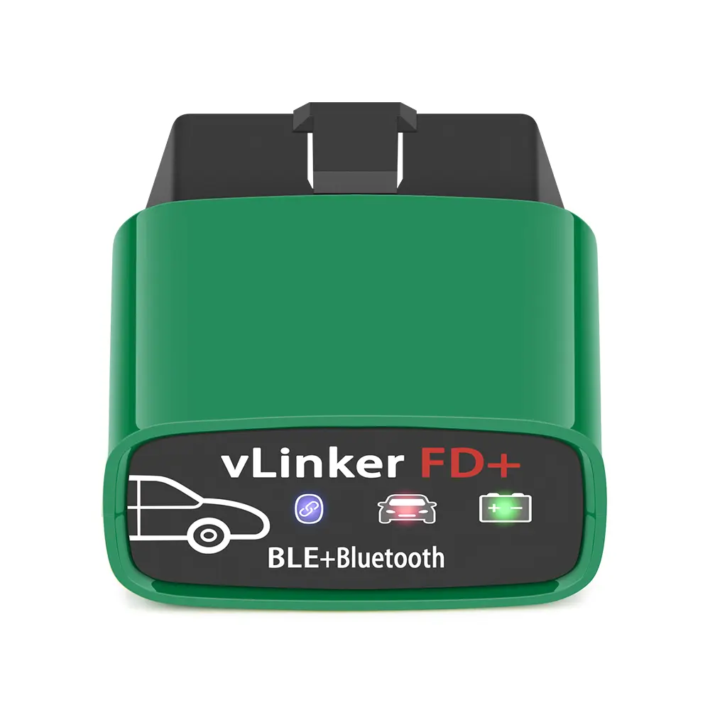 Vgate vLinker FD+ Wireless FORScan OBD2 Car Code Scanner - MS-CAN Hidden Function Coding Adapter, Full System Diagnostic Tester for Ford & Lincoln, Gift for Ford Enthusiasts