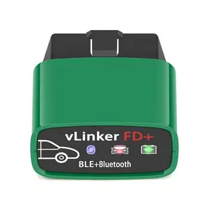 Vgate vLinker FD+ Wireless FORScan OBD2 Scanner, MS-CAN Hidden Function Coding Adapter, Full System Diagnostic Scan Tool for Ford & Lincoln, Ideal Automotive Gift for Dad, Boyfriend & Ford Enthusiasts
