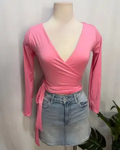 Perla Tie Top (Pink)