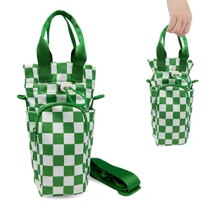 Outdoor Portable Crossbody Cup Storage Bag handbag Multi functional storage bag, phone bag,drawstring bag，