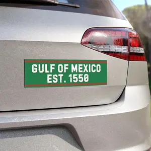 Gulf of Mexico Car Magnet, Anti Trump Car Magnet, Anti MAGA Magnet, Progressive Liberal Feminist, Anti Elon Magnet, Political Statement Magnet