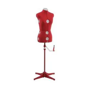 Singer Small / Medium Dress Form Red