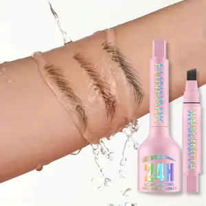 Waterproof Eyebrow Tint, Delineating Eyebrow, Waterproof and Sweat-proof, Natural and Long-lasting, Eyebrow Cream Cosmetics, Eyebrow Pencil