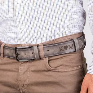 Men's Leather Belt, Custom Leather Belt, Best Friend Gift, Birthday Gift for Him, Black Leather Belt, Personalized Gift for Husband