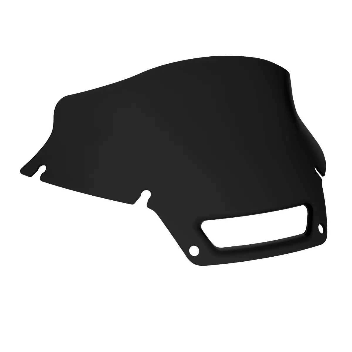 HOGWORKZ® Flowz™ 6" Windshield for Harley® Low Rider ST '22-'25 | Dark Smoke
